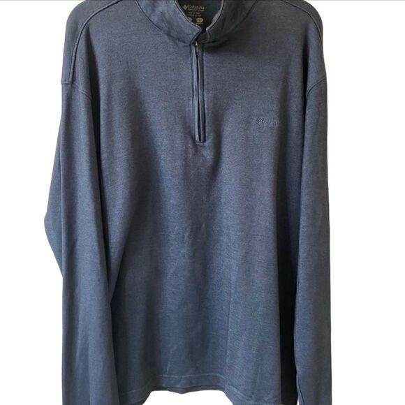 Columbia Blue/Gray Omni-Shade Long Sleeve Shirt - Picture 1 of 7